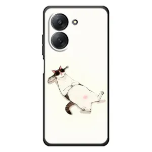 Чехол на тематику: Коты для Xiaomi Redmi A7 (Отдых)