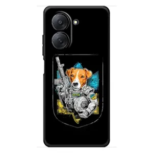 Чехол с принтом для Xiaomi Redmi A7 (Патрон Воин)