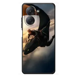 Чехол дракон Беззубик для Xiaomi Redmi A7 (Полет Беззубика)