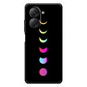 Чехол (ТПУ) с планетами на Xiaomi Redmi A7 (Полнолуние)
