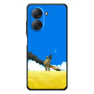 Чехлы на военную тематику для Xiaomi Redmi A7 (Попадание)