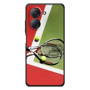 Чохли з прінтом Спортивна тематика для Xiaomi Redmi A7 (Ракетки теніс)