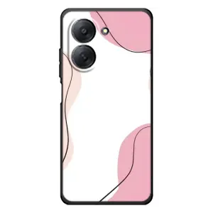 Чохол квітковий дизайн для Xiaomi Redmi A7 (Рожевий фон)