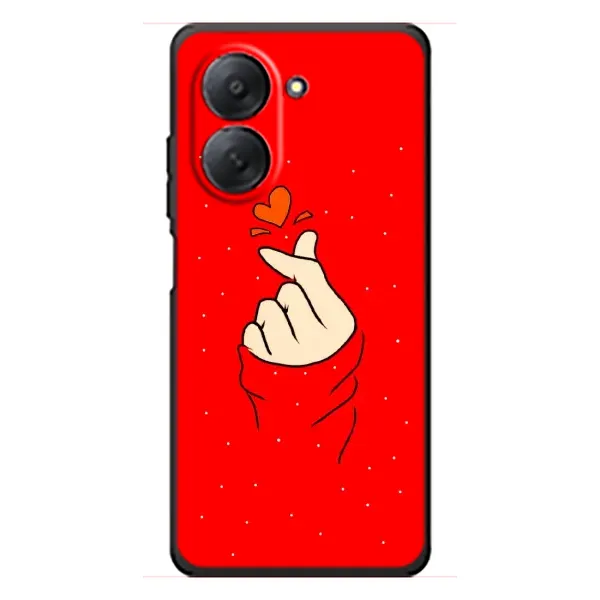 Чехол с рисунком «Сердце на красном» для Xiaomi Redmi A7 Чехол с рисунком «Сердце на красном» для Xiaomi Redmi A7