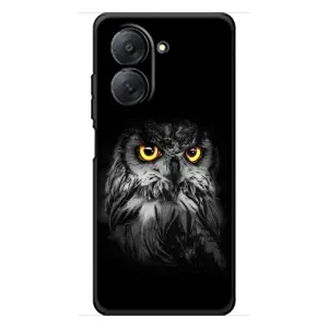 Чехлы с принтом СОВЫ для Xiaomi Redmi A7 (Сова на чёрном)