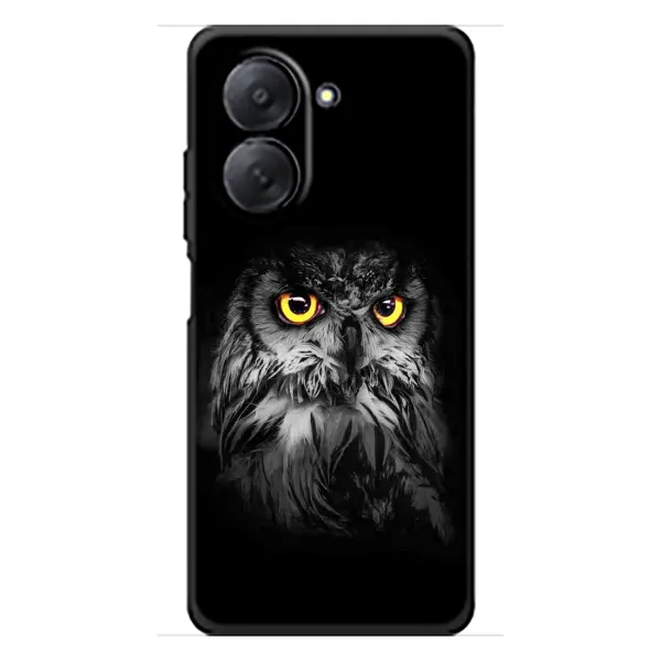 Чехол с рисунком «Сова на чёрном» для Xiaomi Redmi A7 Чехол с рисунком «Сова на чёрном» для Xiaomi Redmi A7
