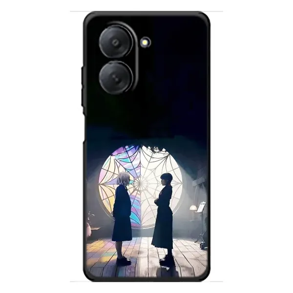 Чехол с рисунком «Уэнсдей и Энди» для Xiaomi Redmi A7