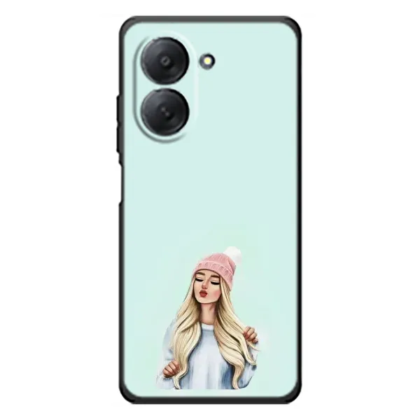 Чехол с рисунком «В шапке» для Xiaomi Redmi A7 Чехол с рисунком «В шапке» для Xiaomi Redmi A7