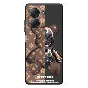 Силиконовый чехол для Xiaomi Redmi A7 (Медмедь Луи Виттон)