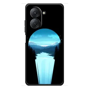 Літній Чохол на Xiaomi Redmi A7 (Синій Водоспад)