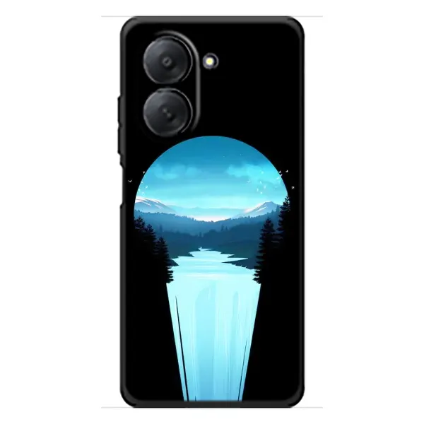 Чехол с рисунком «Синий Водопад» для Xiaomi Redmi A7 Чехол с рисунком «Синий Водопад» для Xiaomi Redmi A7