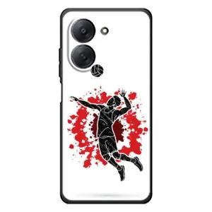 Чохли з прінтом Спортивна тематика для Xiaomi Redmi A7 (Волейболіст)
