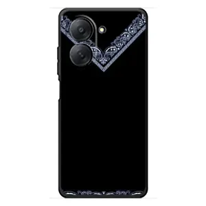Силиконовый Чехол на Xiaomi Redmi A7 (Воротник вышиванки)