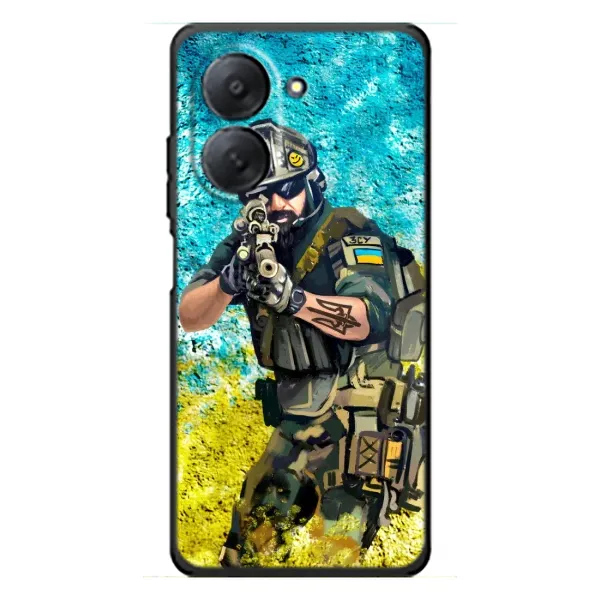 Чехол с рисунком «ЗСУ  Воин» для Xiaomi Redmi A7