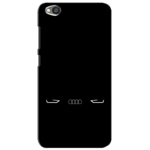 Силіконовий бампер з картинкою машини на Xiaomi Redmi Go (Сілует Audi)
