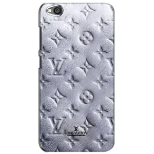 Текстурный Чехол Louis Vuitton для Редми Го (Белый ЛВ)