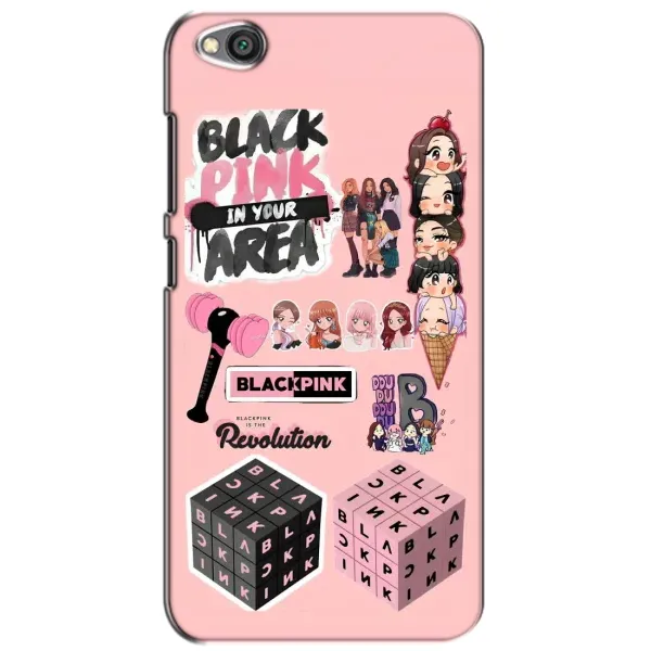Чехол с рисунком «BLACK PINK коллаж» для Xiaomi Redmi Go