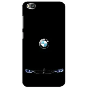 Силіконовий бампер з картинкою машини на Xiaomi Redmi Go (Чорний BMW)