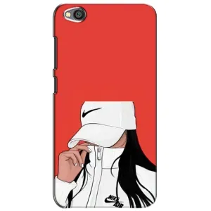 Силіконовый Чохол на Xiaomi Redmi Go з картинкой Модных девушек (Дівчина Nike)