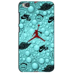 Силиконовый Чехол Nike Air Jordan на Редми Го (Джордан Найк)