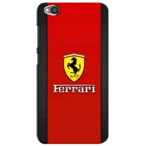 Силіконовий бампер з картинкою машини на Xiaomi Redmi Go (Ferrari Logo)