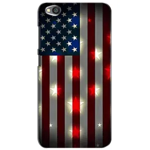 Чехол Флаг USA для Xiaomi Redmi Go (Флаг США 2)