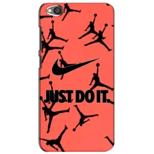Силиконовый Чехол Nike Air Jordan на Редми Го (Just Do It)