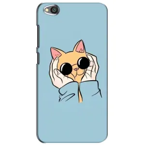 Бампер з зображенням Котиків для Редмі Го (КОТИК в окулярах)