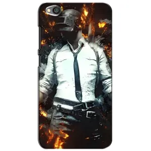 Чохол з картинкою "Герой Pubg" на Xiaomi Redmi Go (Man Пубг)