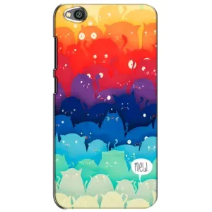 Силиконовый чехол с котиком для Xiaomi Redmi Go (Mew)