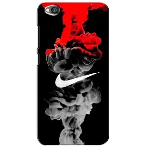 Силиконовый Чехол на Xiaomi Redmi Go с картинкой Nike (Nike дым)