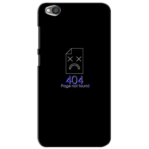 Чехол с рисунком «Ошибка 404» для Xiaomi Redmi Go Чехол с рисунком «Ошибка 404» для Xiaomi Redmi Go