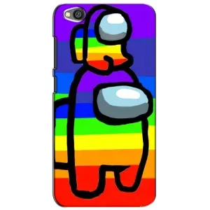 Чохол "Амонг Ас" для Редмі Го (Райдужний)
