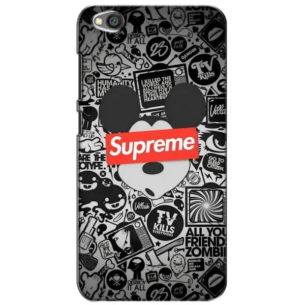 Чехол с рисунком «Supreme Маус» для Xiaomi Redmi Go Чехол с рисунком «Supreme Маус» для Xiaomi Redmi Go
