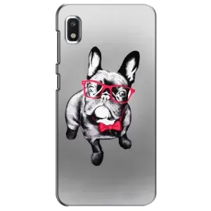 Чехол (ТПУ) Милые собачки для Xiaomi Redmi K20 Pro (Бульдог в очках)