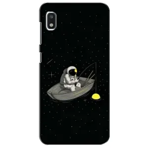 Силиконовый Чехол с принтом "Космонавты" на Xiaomi Redmi K20 Pro (Космонавт на рыбалке)