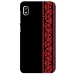 Силиконовый Чехол на Xiaomi Redmi K20 Pro (Красная Вышиванка)