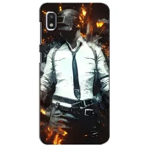 Силиконовый чехол с картинкой "Герой Pubg" на Xiaomi Redmi K20 Pro (Man Пубг)
