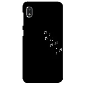 Чехол с картинками на черном фоне для Xiaomi Redmi K20 Pro (Ноты)