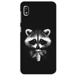 Силиконовый Чехол с Енотами на Xiaomi Redmi K20 Pro (С кофем)