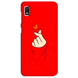Чохол (Знак сердечка) для Xiaomi Redmi K20 Pro (Сердечко на червоному)