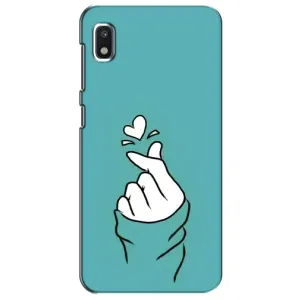 Чохол (Знак сердечка) для Xiaomi Redmi K20 Pro (Сердечко на бірюзовому)
