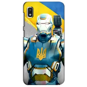 Силиконовый Чехол на Xiaomi Redmi K20 Pro (Я-Украина) (Украинский робокоп)