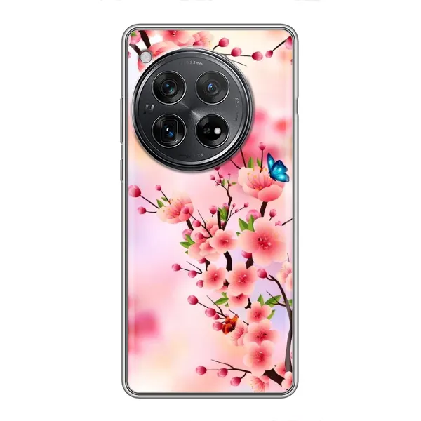 Чехол с рисунком «Бабочки на сакуре» для Xiaomi Redmi K80 Pro Чехол с рисунком «Бабочки на сакуре» для Xiaomi Redmi K80 Pro