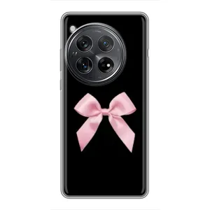 Чехол банты для Xiaomi Redmi K80 Pro (Бант на черном)