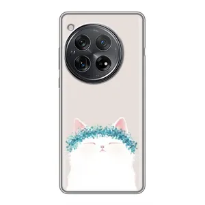 Чехол на тематику: Коты для Xiaomi Redmi K80 Pro (Белый котик)