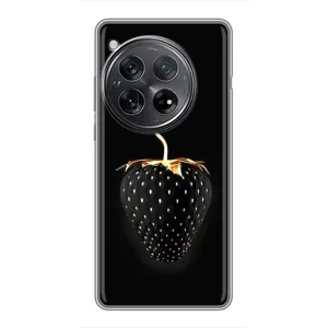 Чехол с изображением вкусной еды для Xiaomi Redmi K80 Pro (Чёрная клубника)