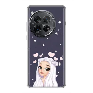 Чехол Стильные девушки на Xiaomi Redmi K80 Pro (Девушка и сердечки)