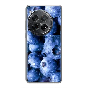 Чехол с изображением вкусной еды для Xiaomi Redmi K80 Pro (Голубика)