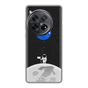 Силіконовый бампер з принтом "Наса" на Xiaomi Redmi K80 Pro (Космонавт NASA)